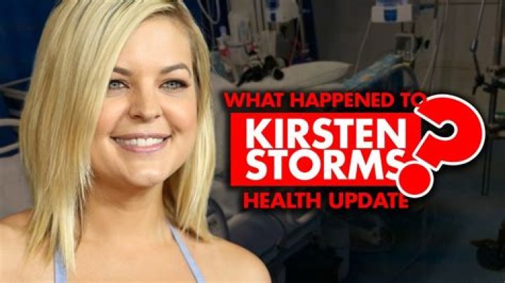 Kirsten Storms Health: A Journey Through Challenges And Triumphs