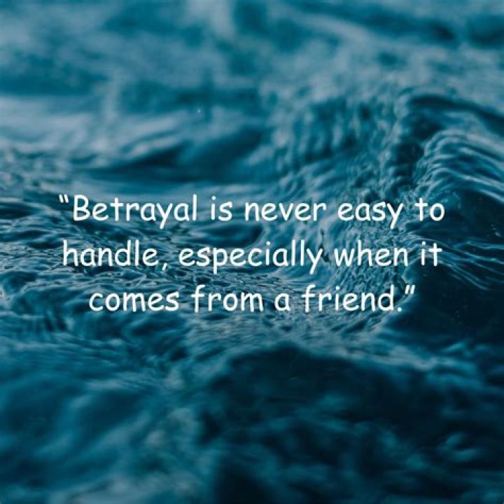 Unmasking The Heartbreak: Quote Of Betrayal Friends