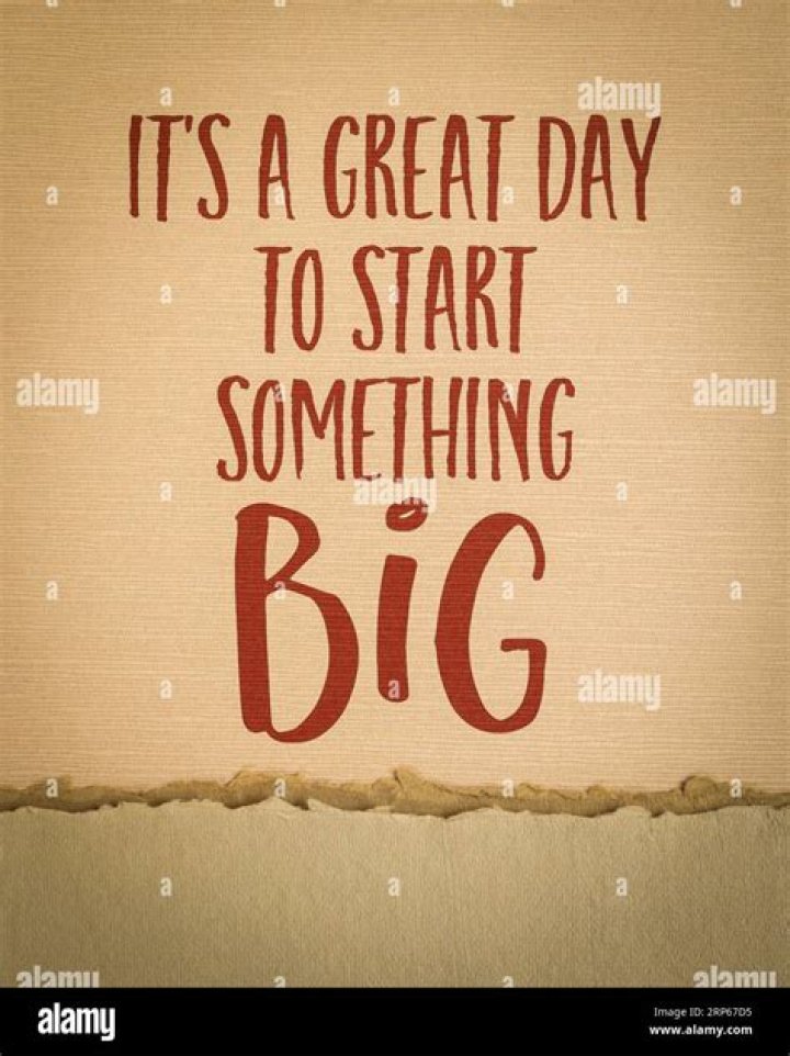 Embracing The Dawn: The Start Of Something Big